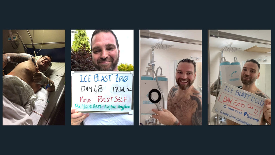 An incredible journey from debilitating injury and addiction to the creation of Cryoshower.