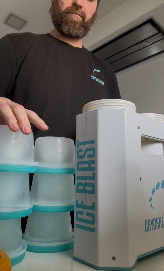CryoShower Complete Ice Pack Bundle
